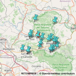Mappa Via Varlata, 82010 Moiano BN, Italia (7.01105)