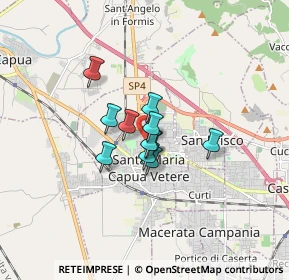 Mappa Via Romano, 81055 Santa Maria Capua Vetere CE, Italia (1.00636)