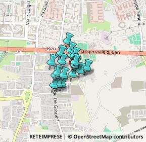 Mappa Via Tommaso Siciliani, 70125 Bari BA, Italia (0.20476)