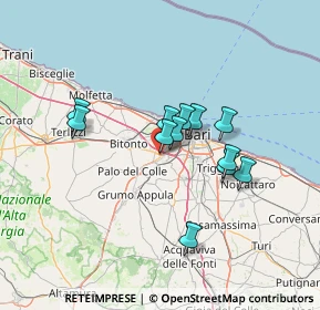 Mappa STRADA PROVINCIALE 231 KM. 0.300, 70026 Modugno BA, Italia (11.2825)