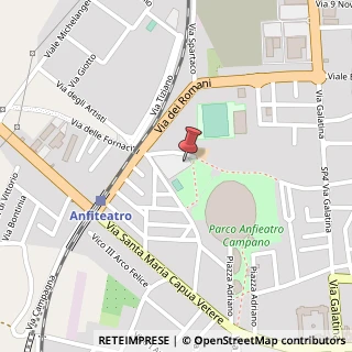 Mappa Parcheggio Pubblico, 81055 Santa Maria Capua Vetere, Caserta (Campania)