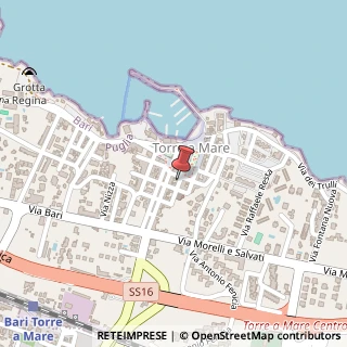 Mappa Via Sa, 127/129, 70126 Bari, Bari (Puglia)
