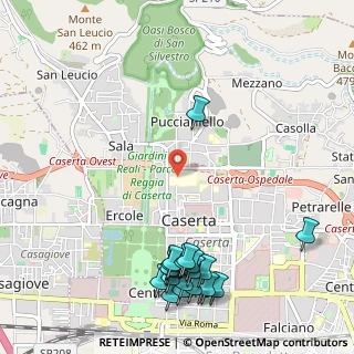 Mappa Via Ferdinando Palasciano, 81100 Caserta CE, Italia (1.506)