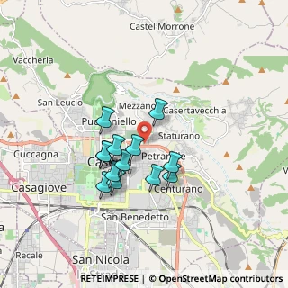Mappa Via Gen. Luigi Talamonti, 81100 Caserta CE, Italia (1.48231)