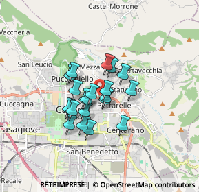 Mappa Via Gen. Luigi Talamonti, 81100 Caserta CE, Italia (1.214)