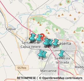 Mappa Via Giosuè Carducci, 81054 San Prisco CE, Italia (2.55462)