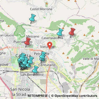 Mappa Via Tifatina, 81100 Caserta CE, Italia (2.714)