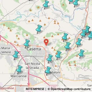 Mappa Via Tifatina, 81100 Caserta CE, Italia (6.7235)