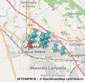Mappa Viale Europa, 81055 Santa Maria Capua Vetere CE, Italia (1.04)