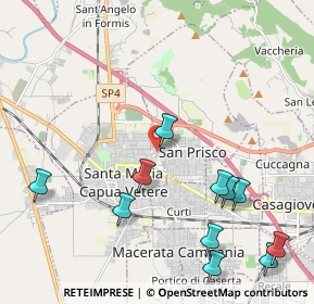 Mappa Viale Europa, 81055 Santa Maria Capua Vetere CE, Italia (2.69545)