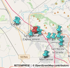 Mappa Viale Europa, 81055 Santa Maria Capua Vetere CE, Italia (4.15556)