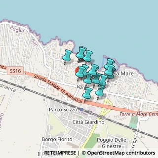 Mappa Via Martiri della Resistenza, 70126 Bari BA, Italia (0.26737)