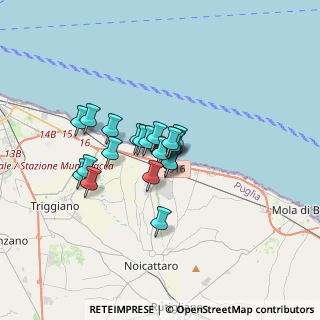 Mappa Via Martiri della Resistenza, 70126 Bari BA, Italia (2.3145)