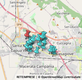 Mappa Via Massari, 81054 San Prisco CE, Italia (1.30263)