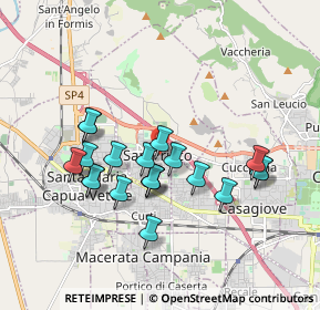 Mappa Via Massari, 81054 San Prisco CE, Italia (1.7705)