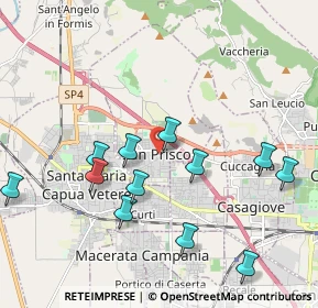 Mappa Via Massari, 81054 San Prisco CE, Italia (2.25083)