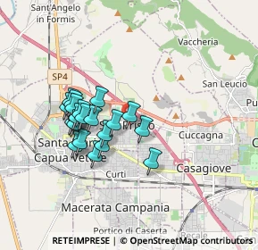 Mappa Via Massari, 81054 San Prisco CE, Italia (1.5795)