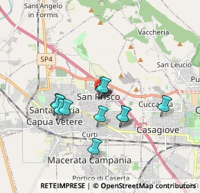 Mappa Via Massari, 81054 San Prisco CE, Italia (1.52333)