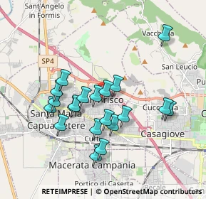 Mappa Via Massari, 81054 San Prisco CE, Italia (1.762)