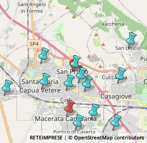 Mappa Via Massari, 81054 San Prisco CE, Italia (2.33385)