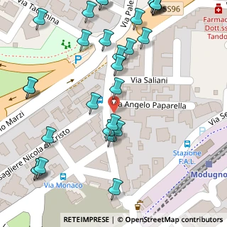 Mappa Via Pantaleo Sigismondo, 70026 Modugno BA, Italia (0.07586)