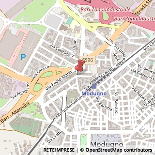 Mappa Via Angelo Paparella, 2, 70026 Modugno, Bari (Puglia)