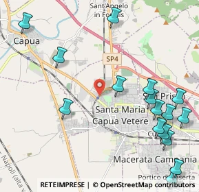 Mappa Via Martiri Cristiani, 81055 Santa Maria Capua Vetere CE, Italia (2.97)