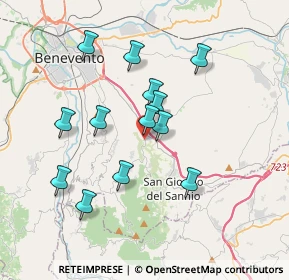 Mappa 82010 San Nicola Manfredi BN, Italia (3.50538)