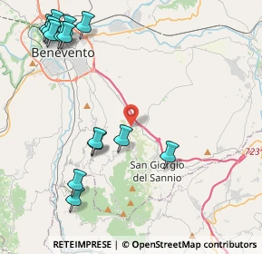 Mappa 82010 San Nicola Manfredi BN, Italia (5.76786)