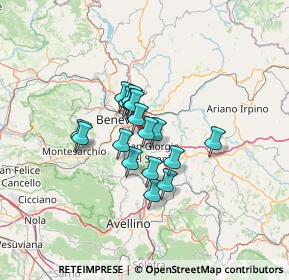 Mappa 82010 San Nicola Manfredi BN, Italia (9.32588)