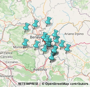 Mappa 82010 San Nicola Manfredi BN, Italia (9.9)