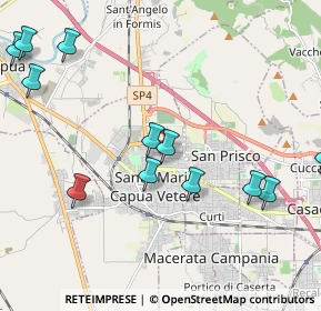 Mappa Strada Santella, 81055 Santa Maria Capua Vetere CE, Italia (2.77154)