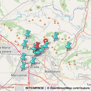 Mappa Via Casamassaro, 81100 Caserta CE, Italia (3.65538)