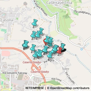 Mappa Via Casamassaro, 81100 Caserta CE, Italia (0.36207)