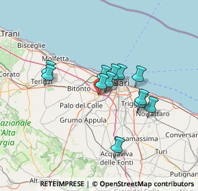 Mappa SP231 Km81+100, 70026 Modugno BA, Italia (11.25167)