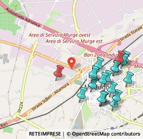 Mappa SP231 Km81+100, 70026 Modugno BA, Italia (1.189)