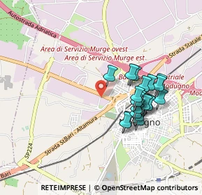 Mappa SP231 Km81+100, 70026 Modugno BA, Italia (0.858)