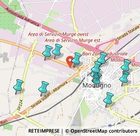 Mappa SP231 Km81+100, 70026 Modugno BA, Italia (1.05333)