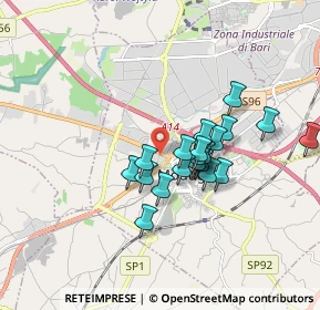 Mappa SP231 Km81+100, 70026 Modugno BA, Italia (1.464)