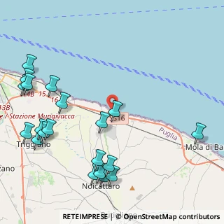 Mappa Via Monte Sei Busi, 70126 Bari BA, Italia (5.962)