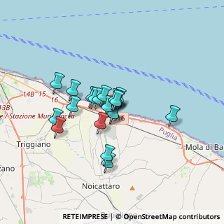 Mappa Via Monte Sei Busi, 70126 Bari BA, Italia (2.4385)