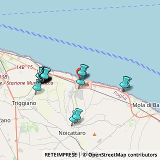 Mappa Via Monte Sei Busi, 70126 Bari BA, Italia (4.0545)