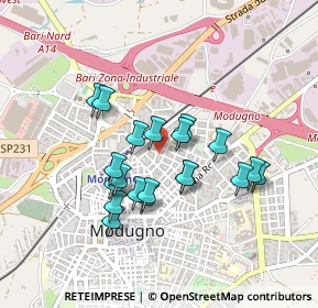 Mappa Via Cosenza, 70026 Modugno BA, Italia (0.4005)