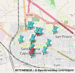 Mappa Via Enrico De Nicola, 81055 Santa Maria Capua Vetere CE, Italia (0.75714)