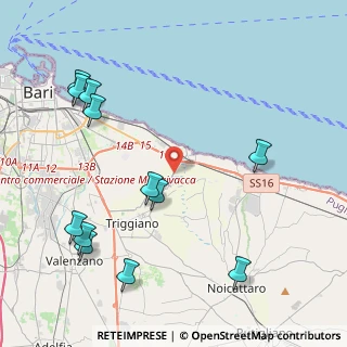 Mappa SP Per San Giorgio Km. 2, 70019 Triggiano BA (5.5625)