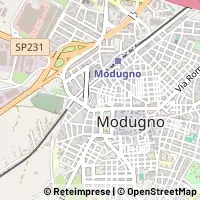 Mapa Modugno