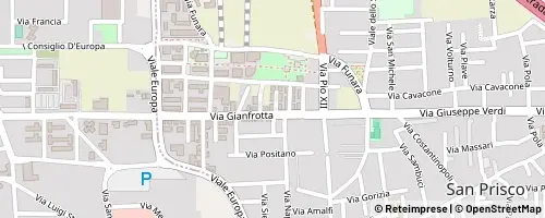 Mappa San Prisco
