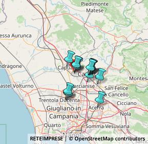 Mappa Via Giorgio Perlasca, 81055 Santa Maria Capua Vetere CE, Italia (7.846)