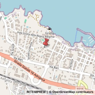 Mappa Via marinelli giovene luigi 5/e, 70045 Bari, Bari (Puglia)