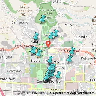 Mappa Via Amalfi Repubblica Marinara, 81100 Caserta CE, Italia (1.182)